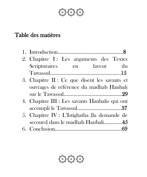 Le Tawassul et l'Istighatha selon les Hanbalis - Qays al-Hanbali