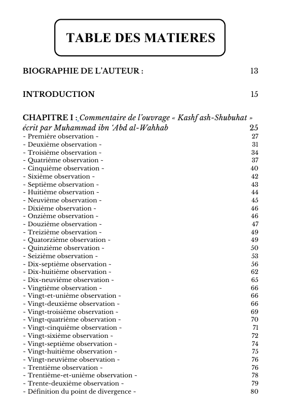 Muhammad ibn 'Abd al-Wahhab, prédicateur mais pas prophète - Hassan ibn Farhan al-Maliki