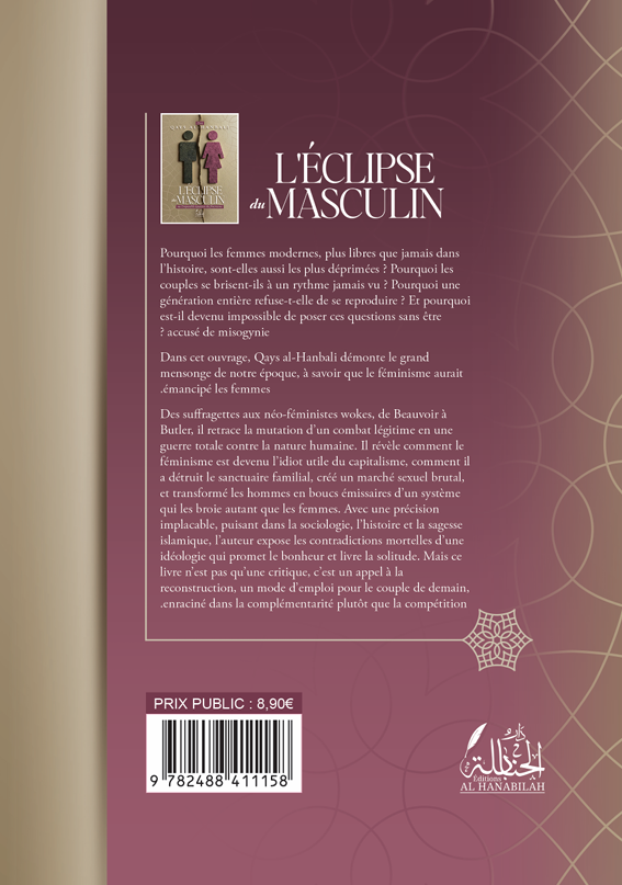 LIVRE PDF - L'éclipse du masculin : ou l'impossible équation du féminisme - Qays al-Hanbali
