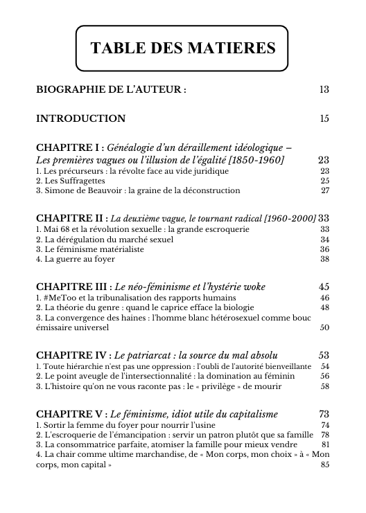 LIVRE PDF - L'éclipse du masculin : ou l'impossible équation du féminisme - Qays al-Hanbali