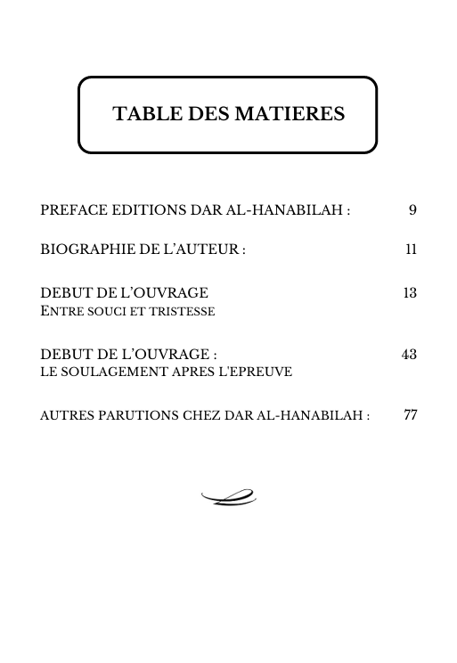 LIVRE PDF - Le cœur éprouvé : Entre souci, tristesse et soulagement après l'épreuve - Ibn Abi ad-Dunya