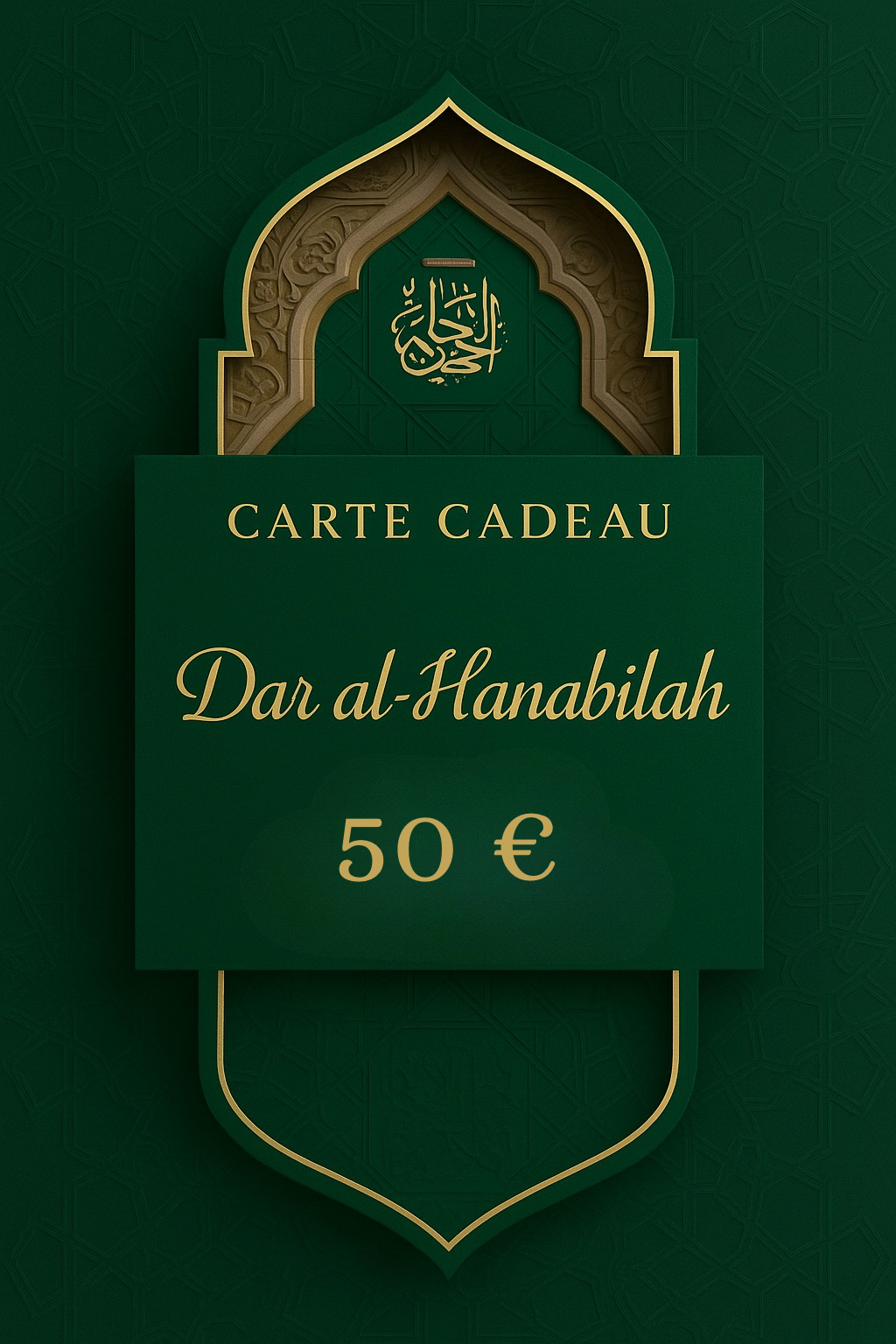 Carte cadeau 20, 50, 100 €