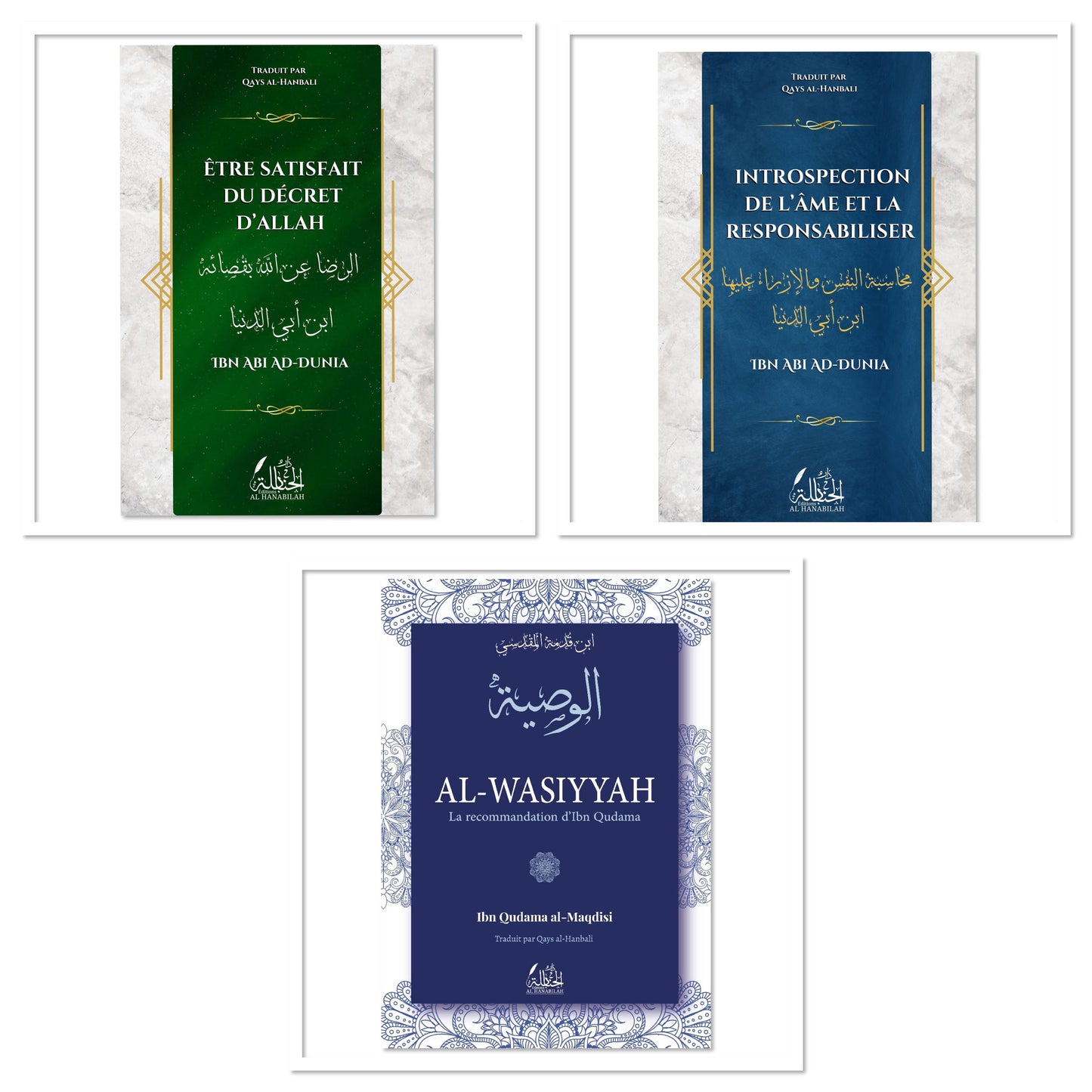 Pack spiritualité - 3 ouvrages