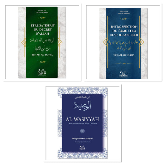 Pack spiritualité - 3 ouvrages